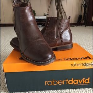 Robert David brown boots